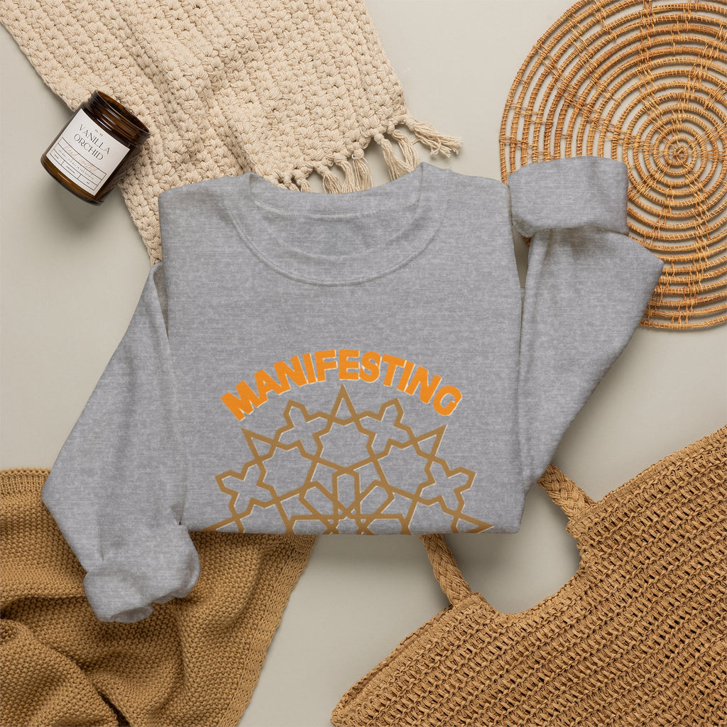 IMB Unisex Crewneck Sweatshirt — Inspirational Vibes Mandala