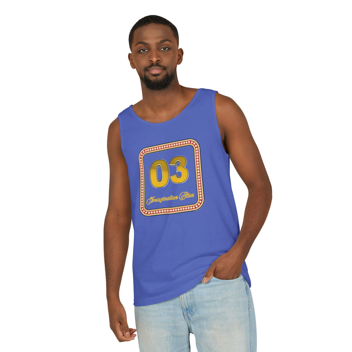 IMB Unisex Tank Top —  Retro Graphic Tank