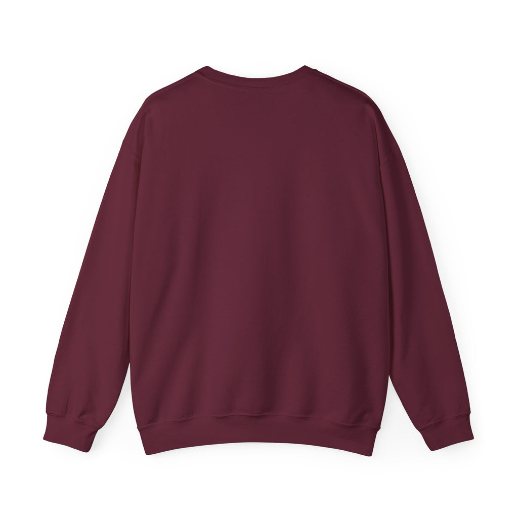 Yoga Harmony Crewneck Sweatshirt – Rainbow Lotus Meditation Design