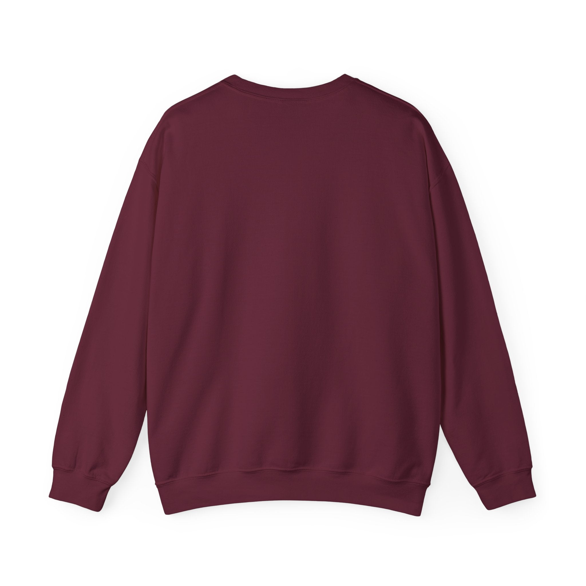 Yoga Harmony Crewneck Sweatshirt – Rainbow Lotus Meditation Design