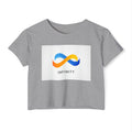 Infinity Symbol Crop Top — Women's Festival Graphic Tee