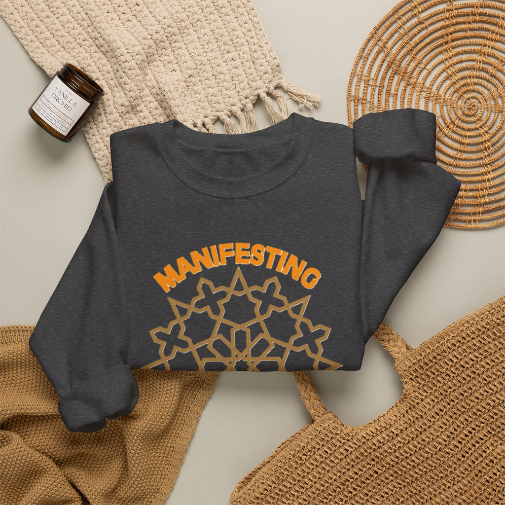 IMB Unisex Crewneck Sweatshirt — Inspirational Vibes Mandala