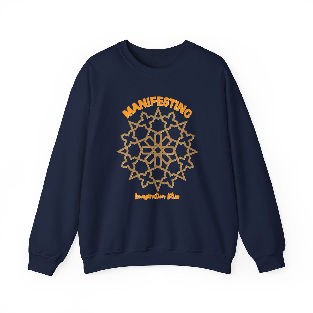 IMB Unisex Crewneck Sweatshirt — Inspirational Vibes Mandala