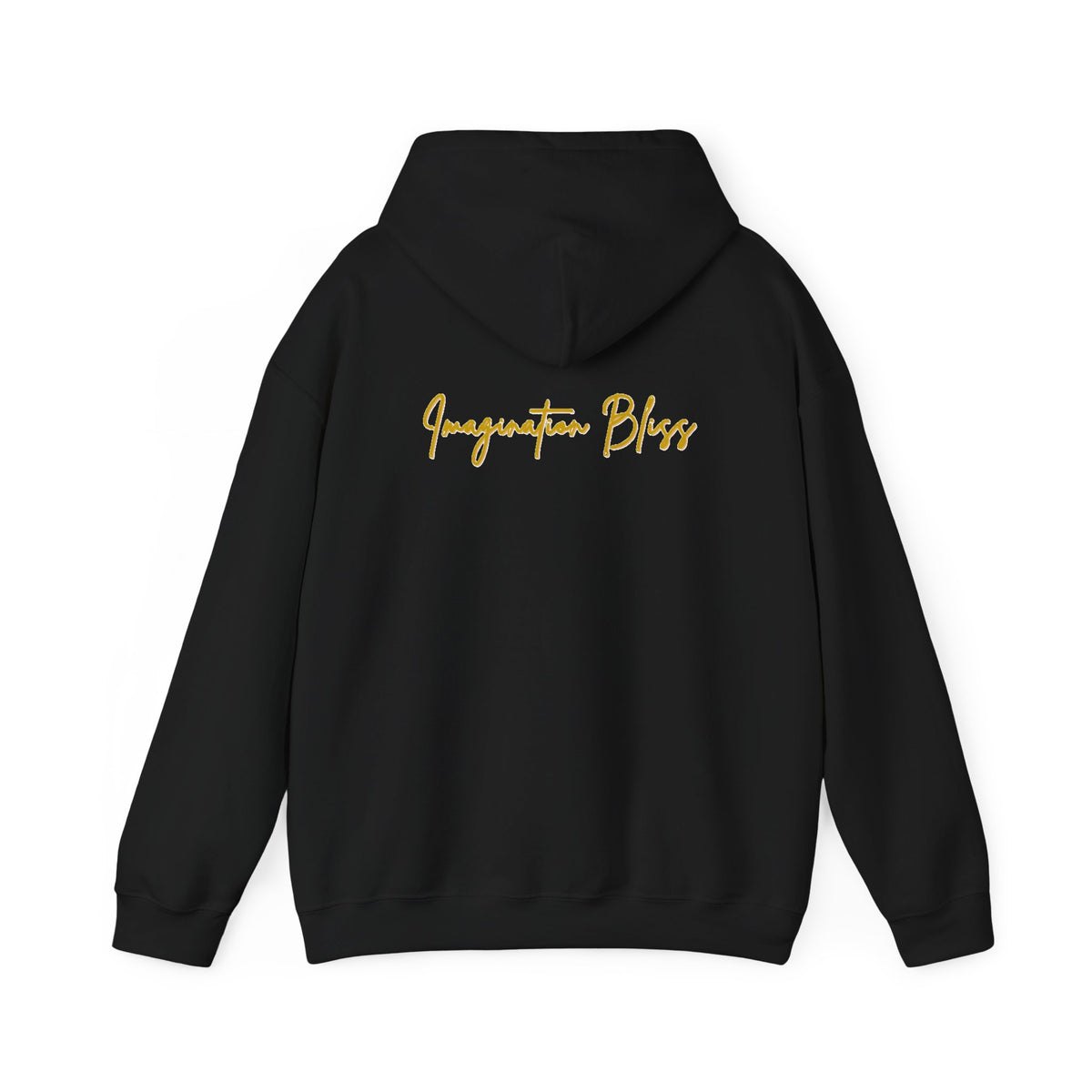 IMB Unisex Hoodie — Artistic Yellow Sun Graphic Pullover