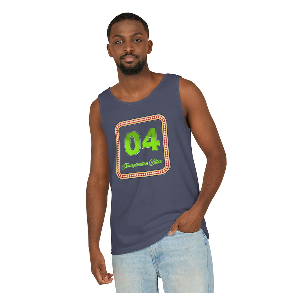 IMB Unisex Tank Top — Retro Number Graphic Tank