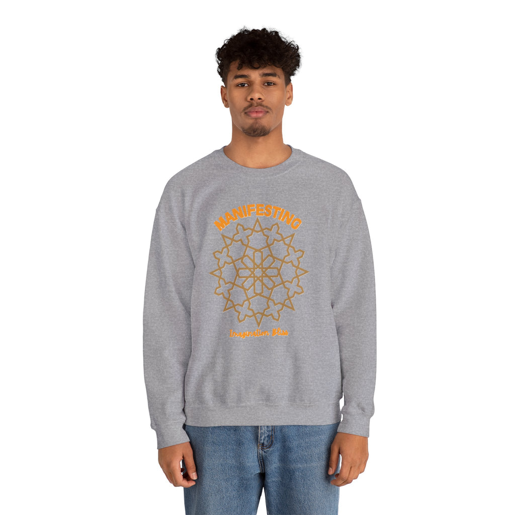 IMB Unisex Crewneck Sweatshirt — Inspirational Vibes Mandala