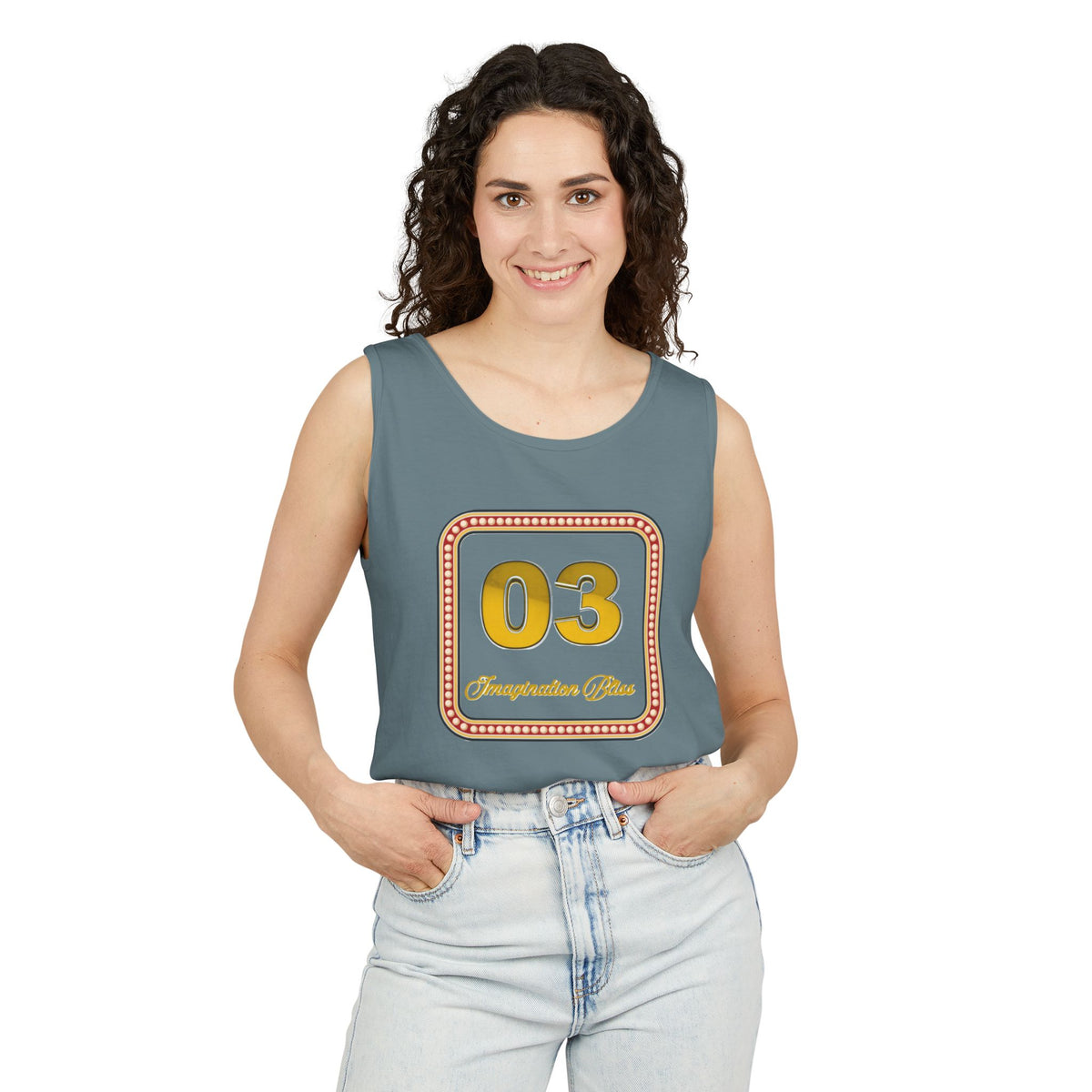 IMB Unisex Tank Top —  Retro Graphic Tank