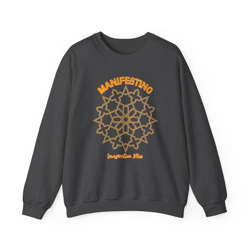 IMB Unisex Crewneck Sweatshirt — Inspirational Vibes Mandala