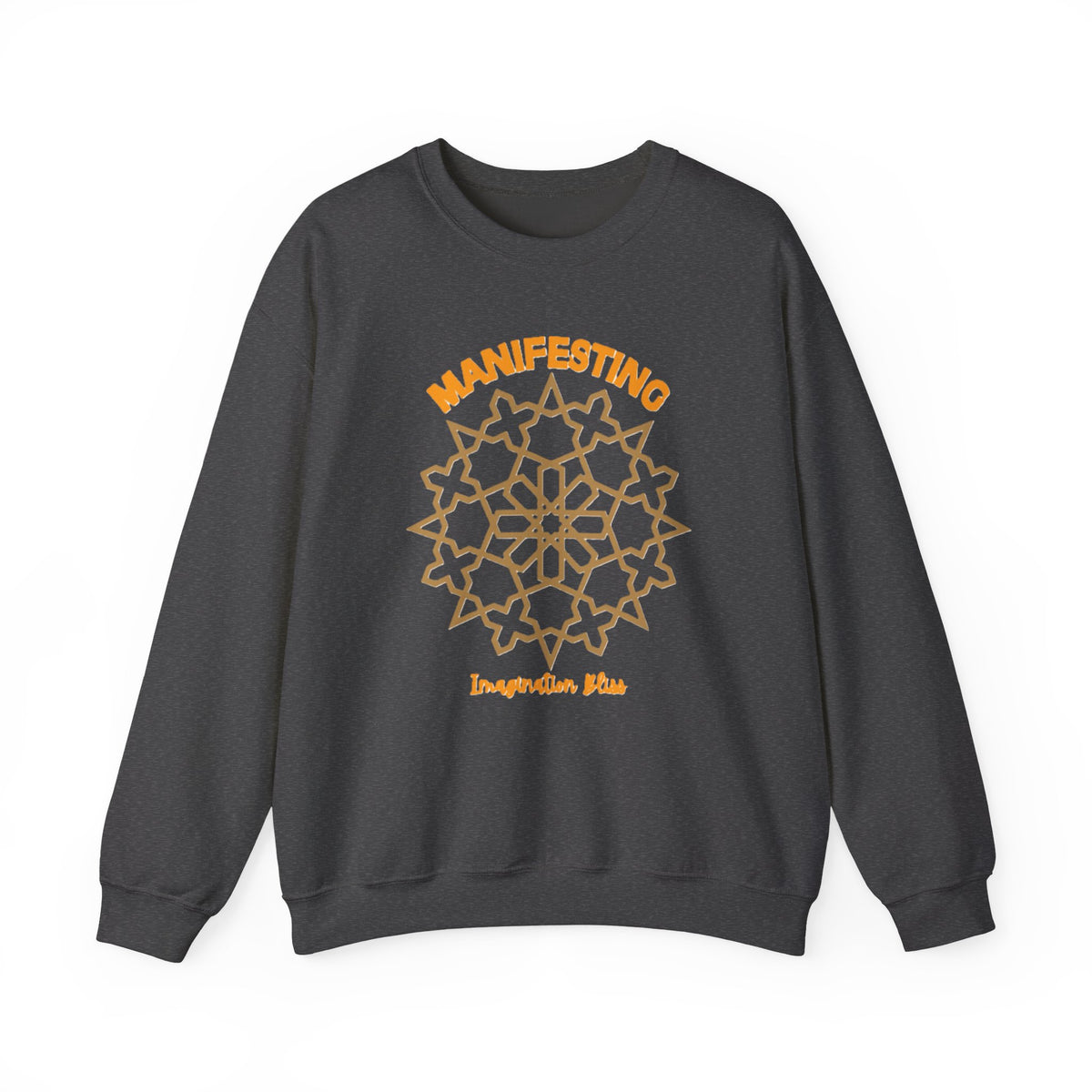 IMB Unisex Crewneck Sweatshirt — Inspirational Vibes Mandala