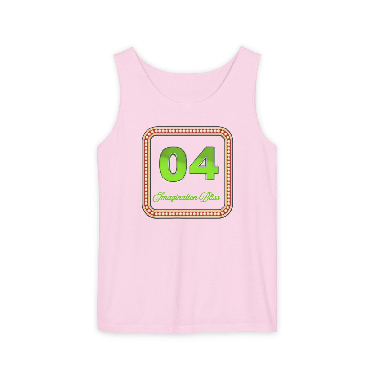 IMB Unisex Tank Top — Retro Number Graphic Tank