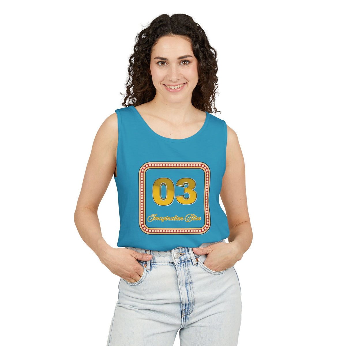 IMB Unisex Tank Top —  Retro Graphic Tank