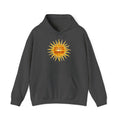 IMB Unisex Hoodie — Artistic Yellow Sun Graphic Pullover