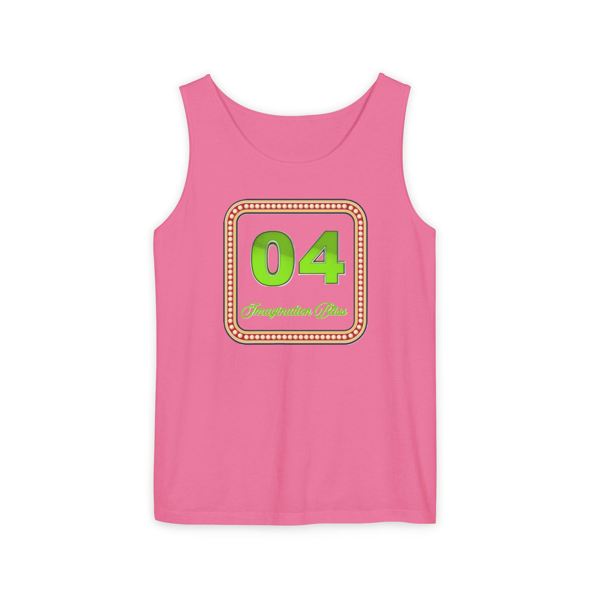 IMB Unisex Tank Top — Retro Number Graphic Tank