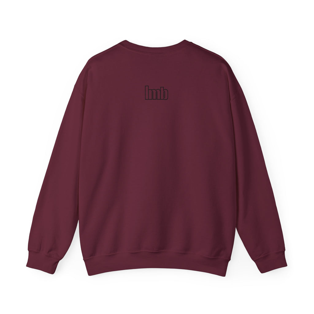 IMB Yoga Harmony Crewneck Sweatshirt – Rainbow Lotus Meditation Design