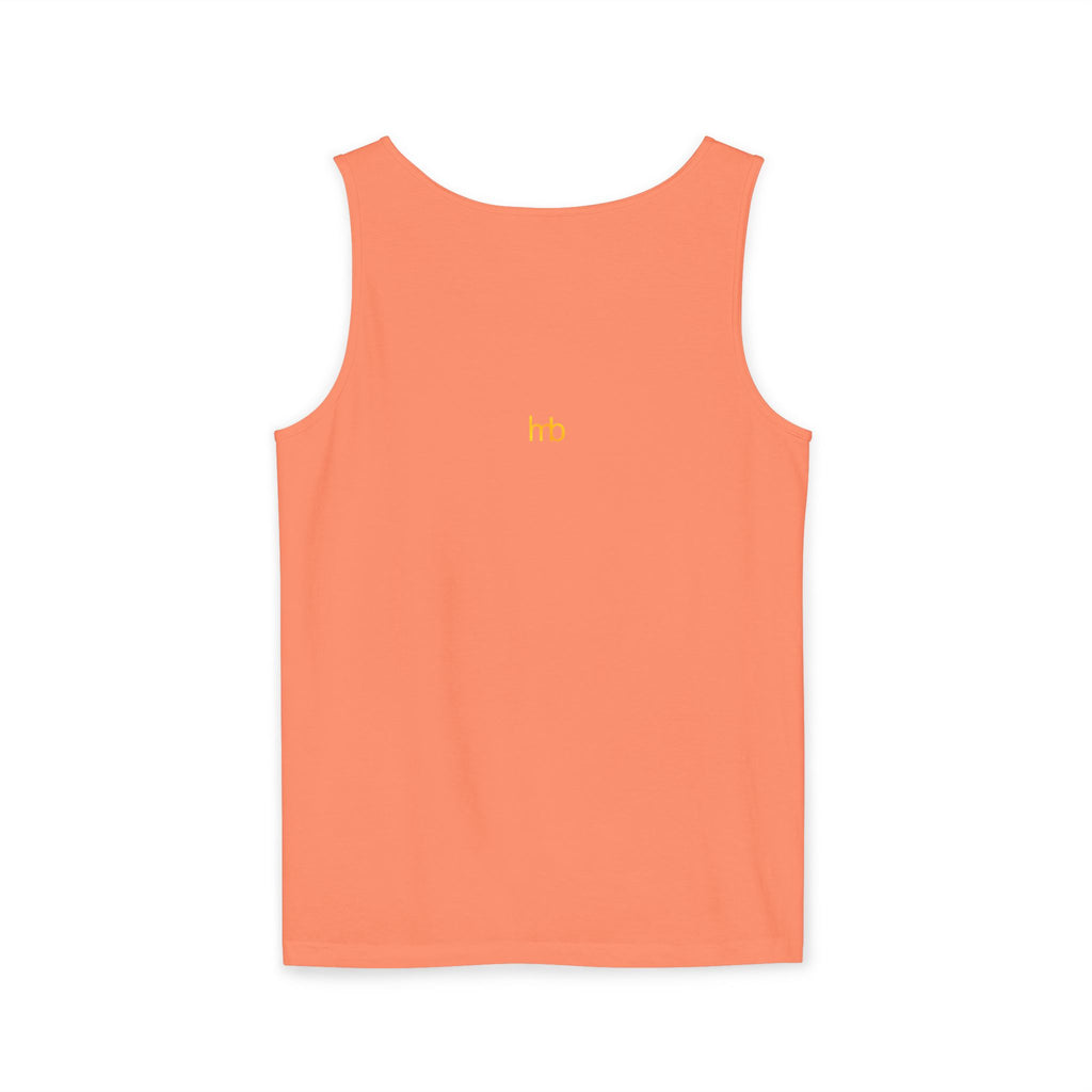 IMB Unisex Decorative Badge Tank Top — 'Imagination Bliss' Graphic