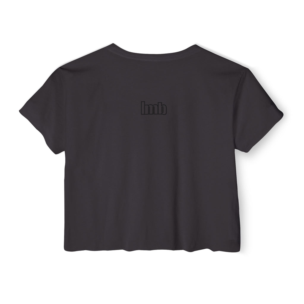 Infinity Symbol Crop Top — Women's Festival Graphic Tee