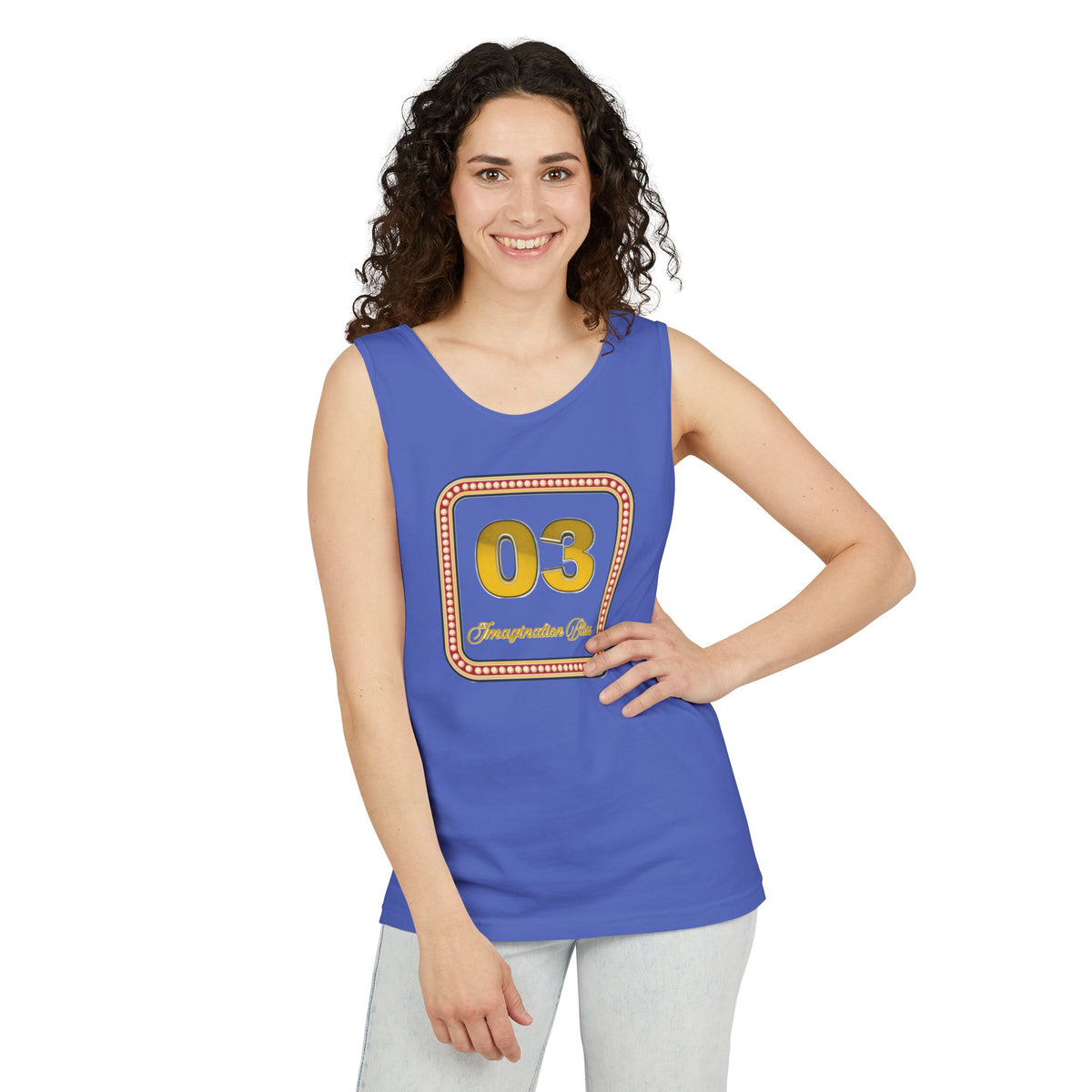 IMB Unisex Tank Top —  Retro Graphic Tank