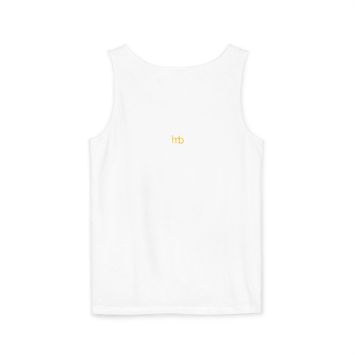 IMB Unisex Decorative Badge Tank Top — 'Imagination Bliss' Graphic