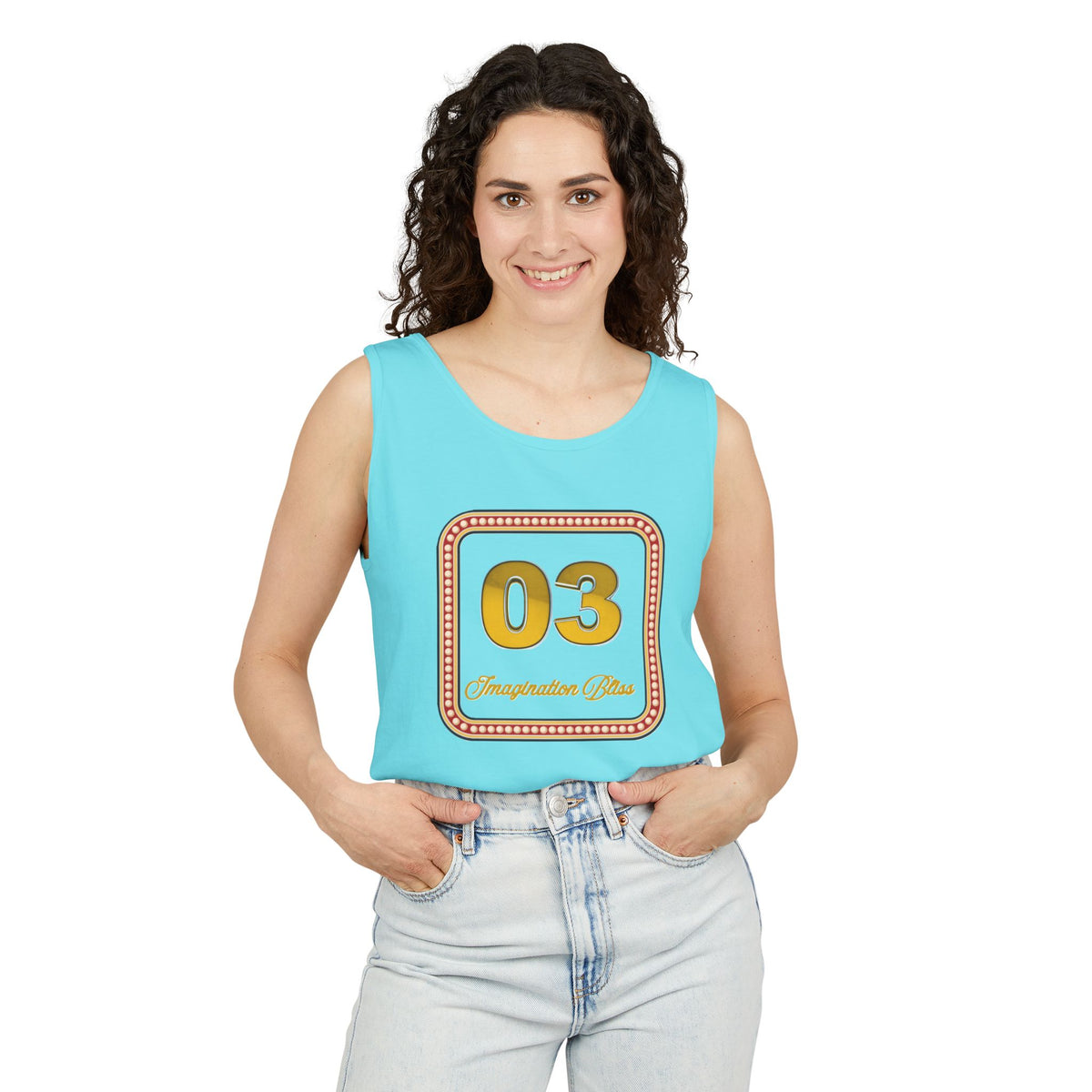 IMB Unisex Tank Top —  Retro Graphic Tank