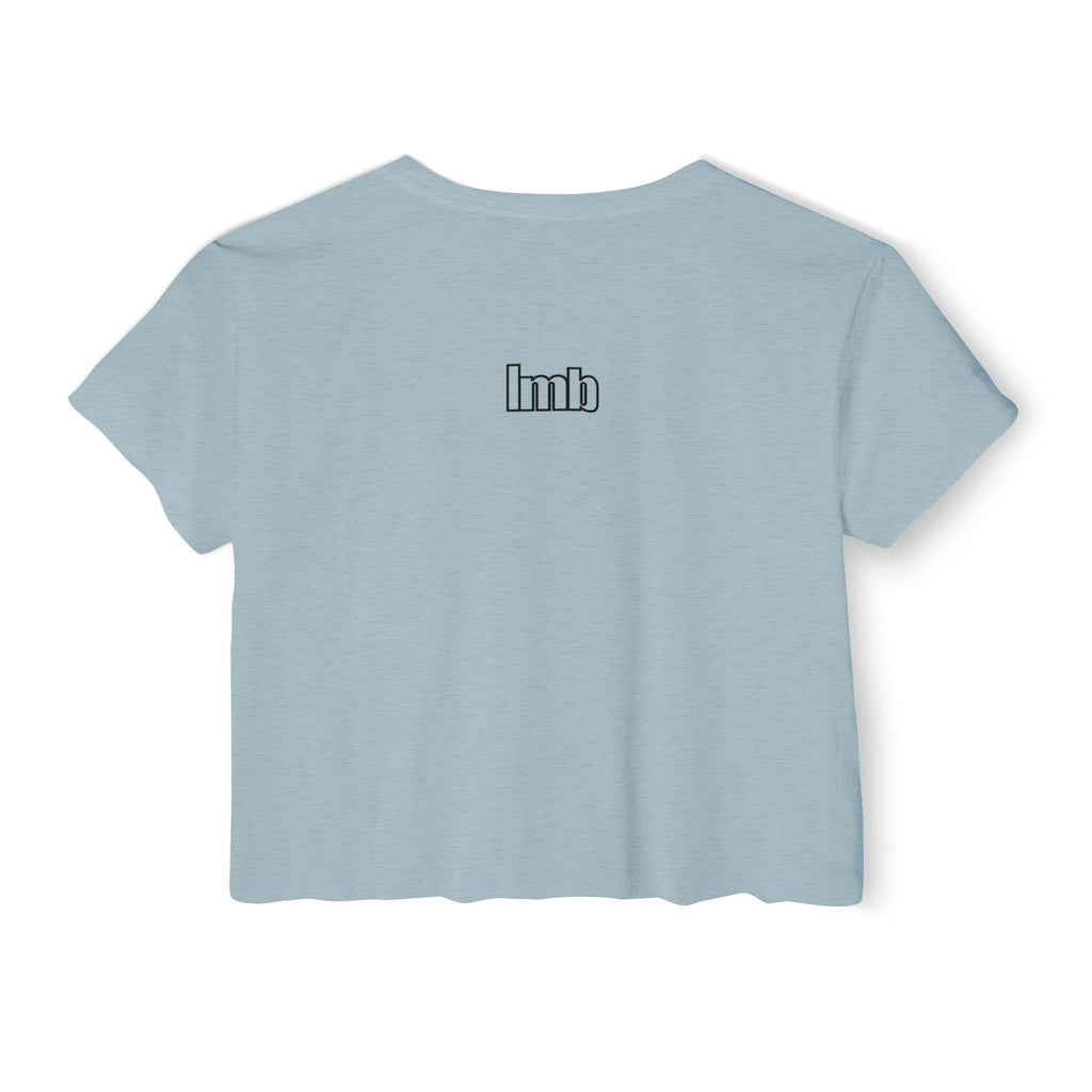 Infinity Symbol Crop Top — Women's Festival Graphic Tee