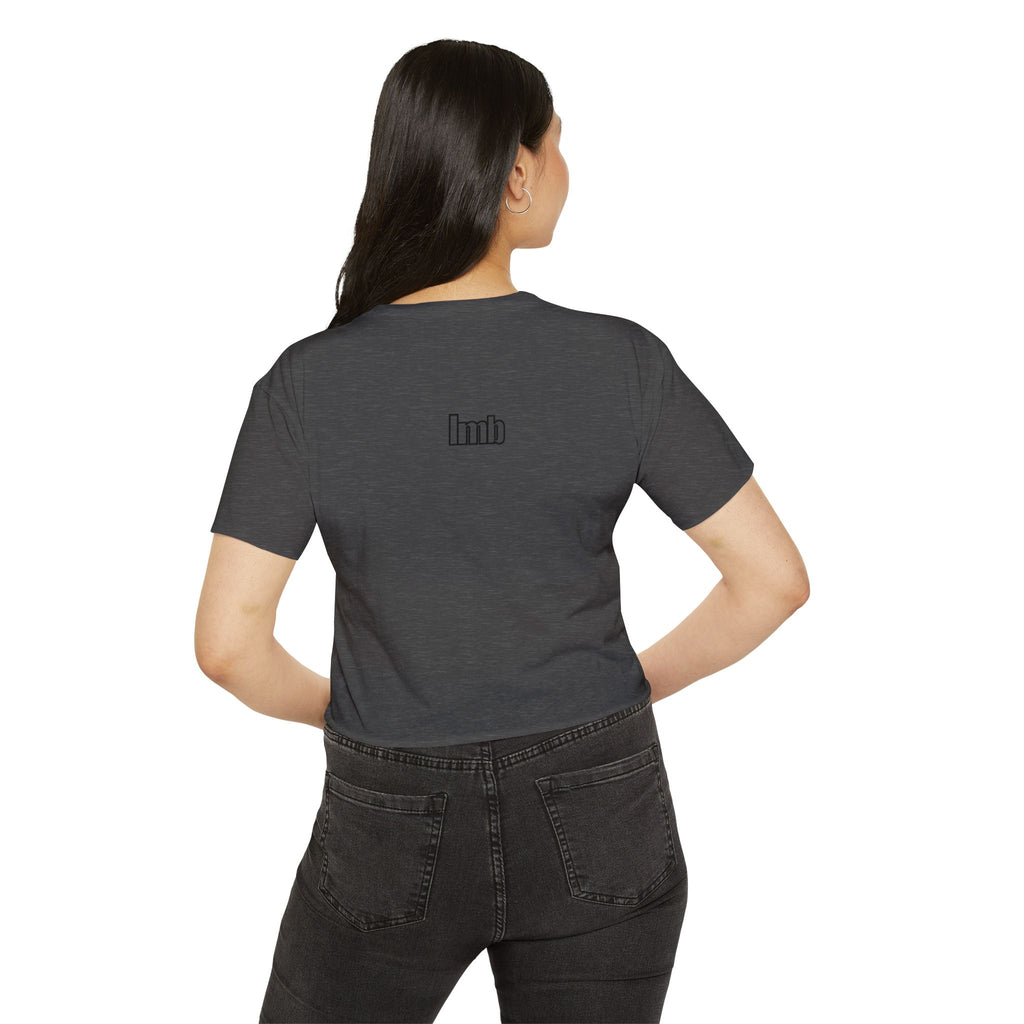 Infinity Symbol Crop Top — Women's Festival Graphic Tee