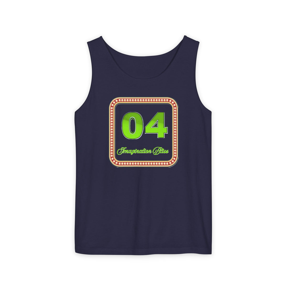 IMB Unisex Tank Top — Retro Number Graphic Tank