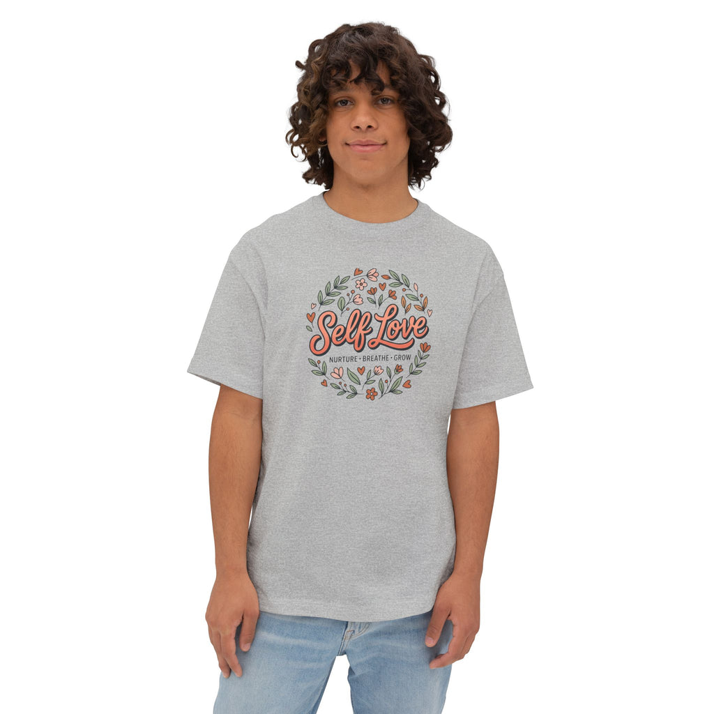 Self Love Tee — Unisex Oversized Boxy T-Shirt