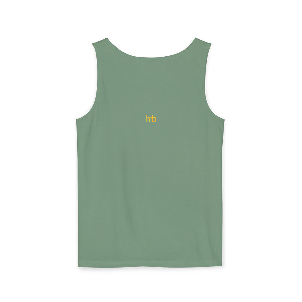 IMB Unisex Decorative Badge Tank Top — 'Imagination Bliss' Graphic
