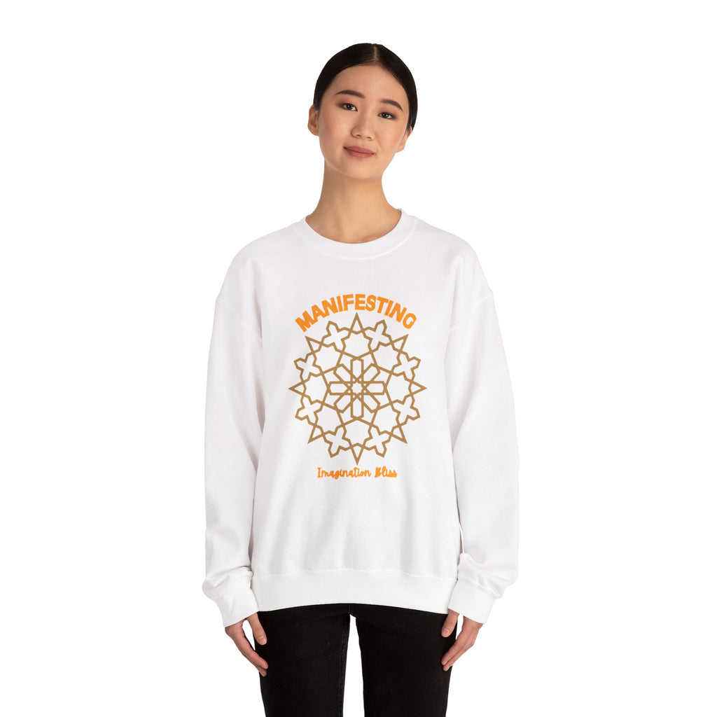 IMB Unisex Crewneck Sweatshirt — Inspirational Vibes Mandala