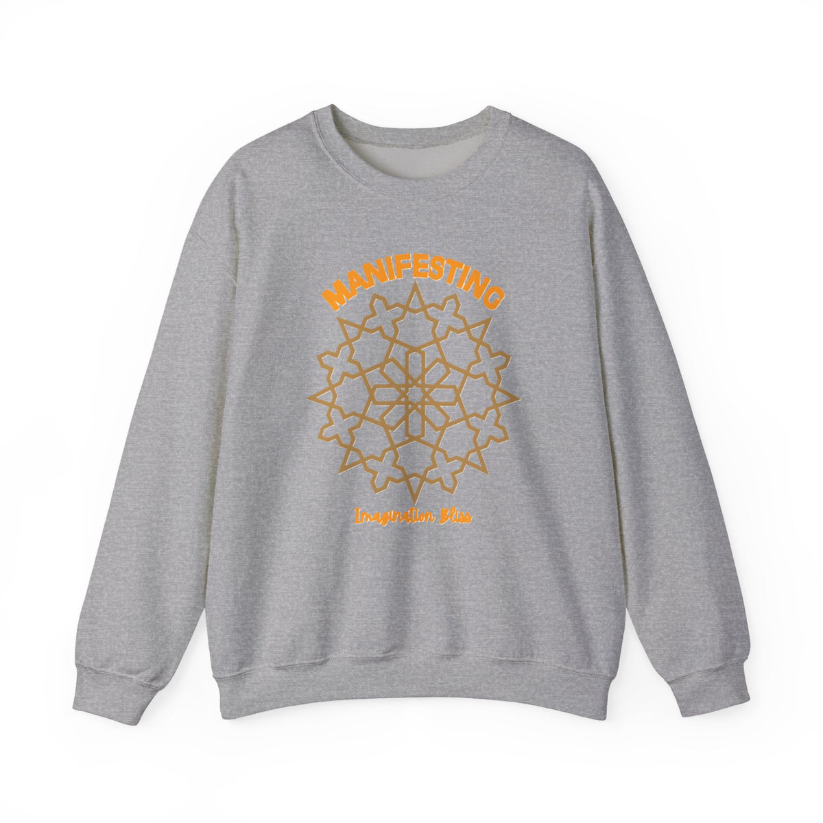 IMB Unisex Crewneck Sweatshirt — Inspirational Vibes Mandala