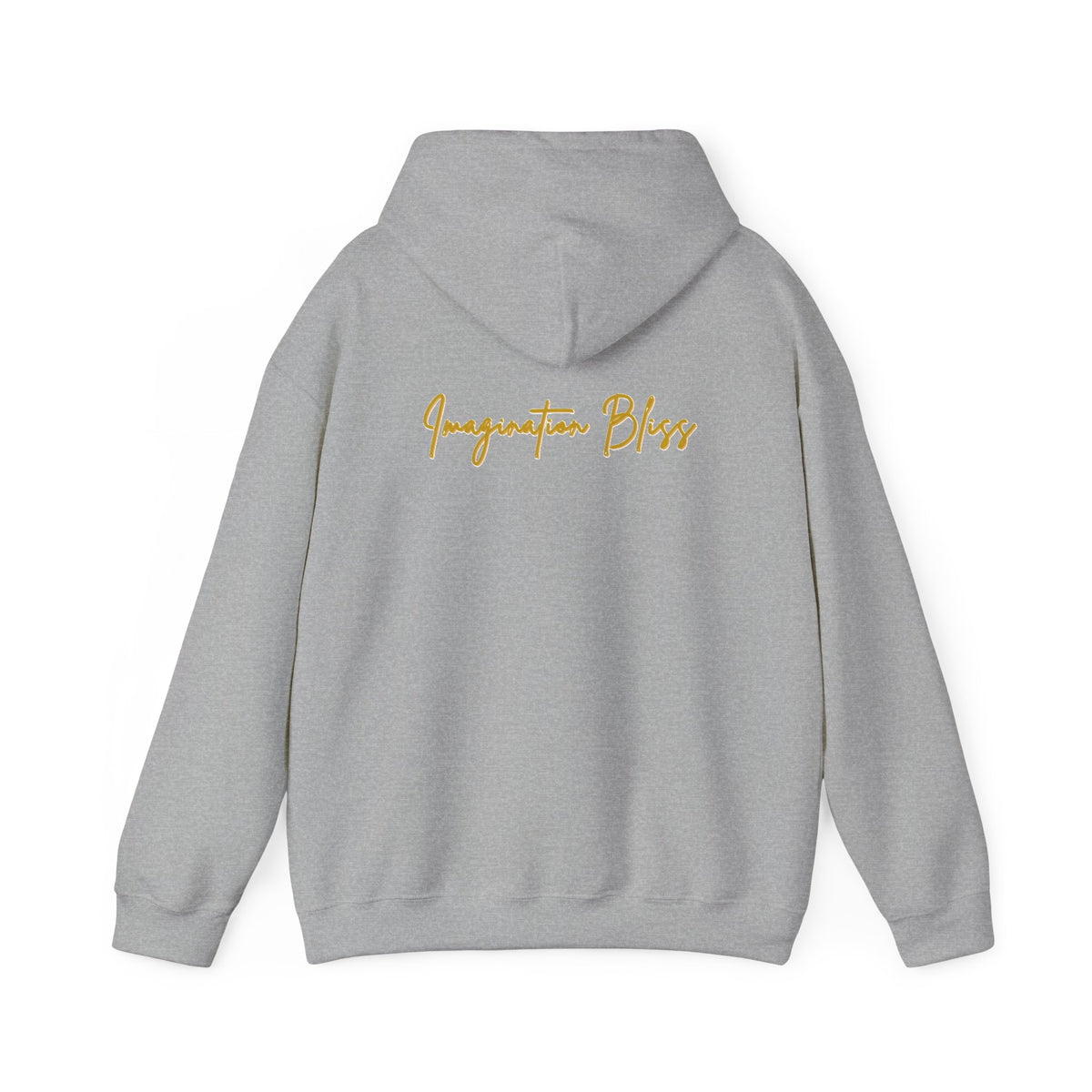 IMB Unisex Hoodie — Artistic Yellow Sun Graphic Pullover