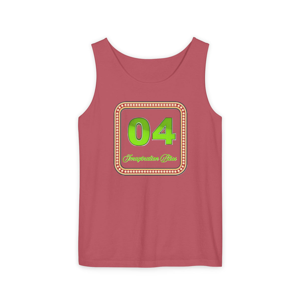 IMB Unisex Tank Top — Retro Number Graphic Tank